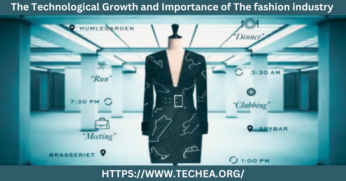 The Technological Growth and Importance of The fashion industry