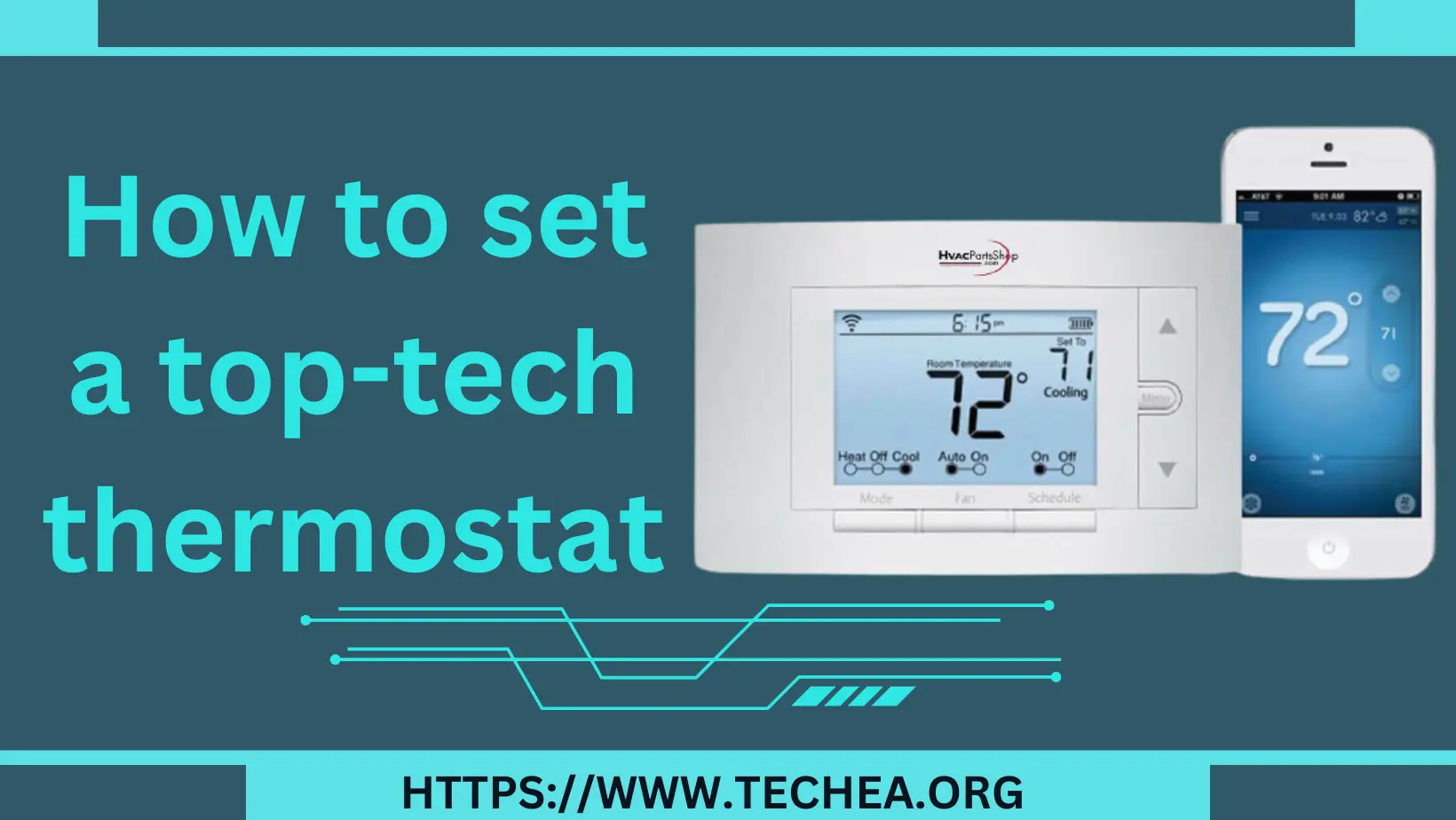 How to set a top-tech thermostat