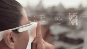 Google Smart Glasses detecting the weight or depths of objects
